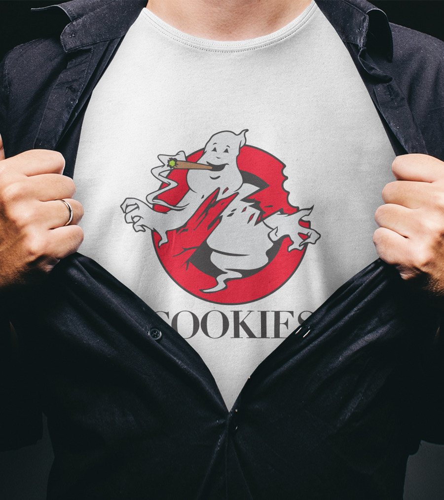 Cookies Ghost Icon Laws Are Meant To Be Broken T-Shirt