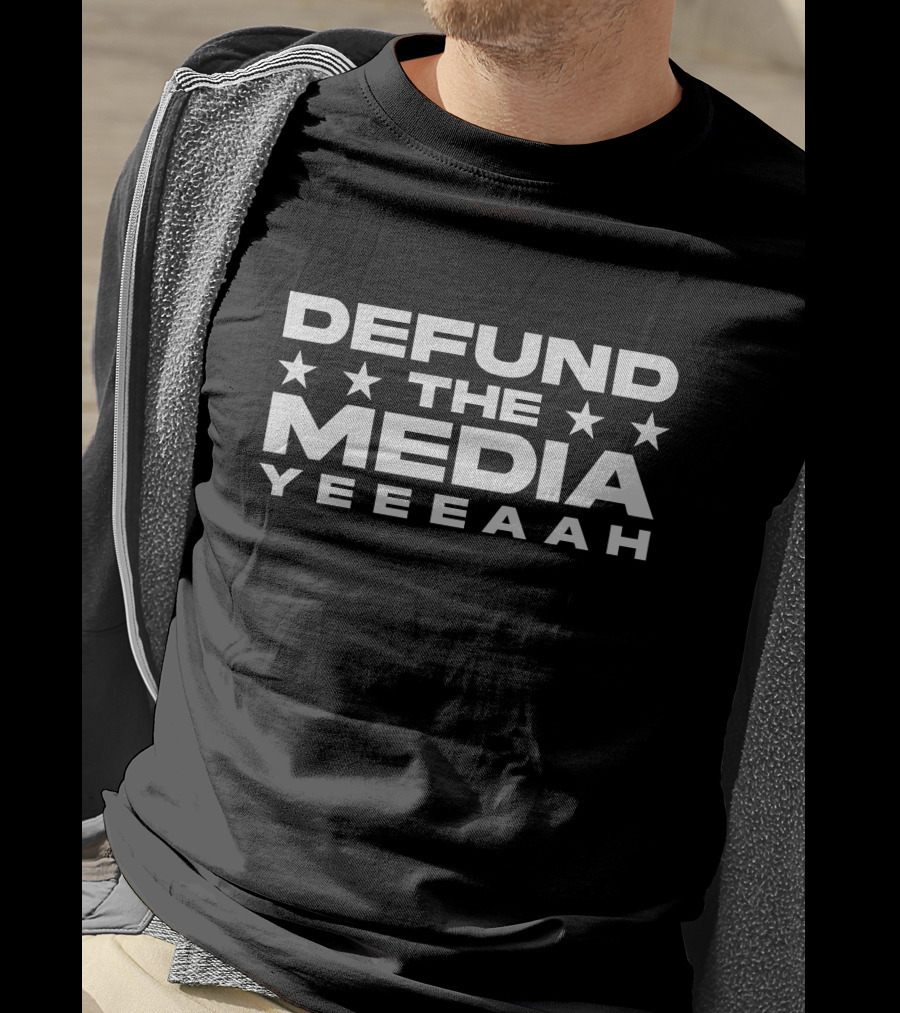 DEFUND THE MEDIA YEEEAAH Shirt Hodgetwins Merch T-Shirt