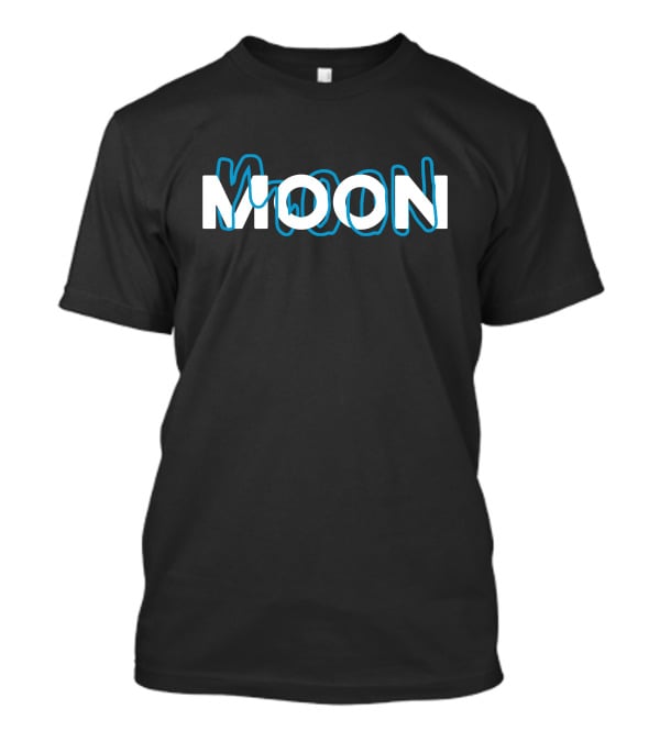 Moon Shop Merch Moon Neon Electric T-Shirt