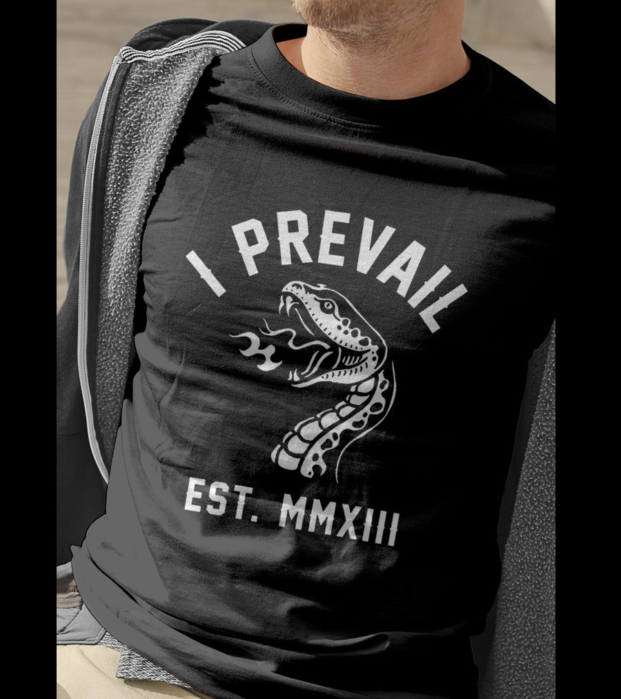 I Prevail Est. MMXIII Snake Graphic Kings Road Merch T-Shirt