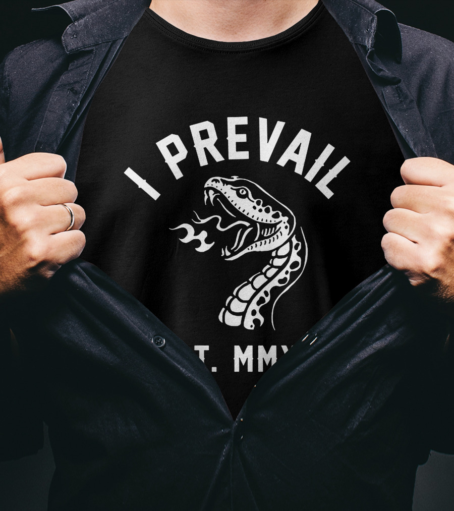 I Prevail Est. MMXIII Snake Graphic Kings Road Merch T-Shirt