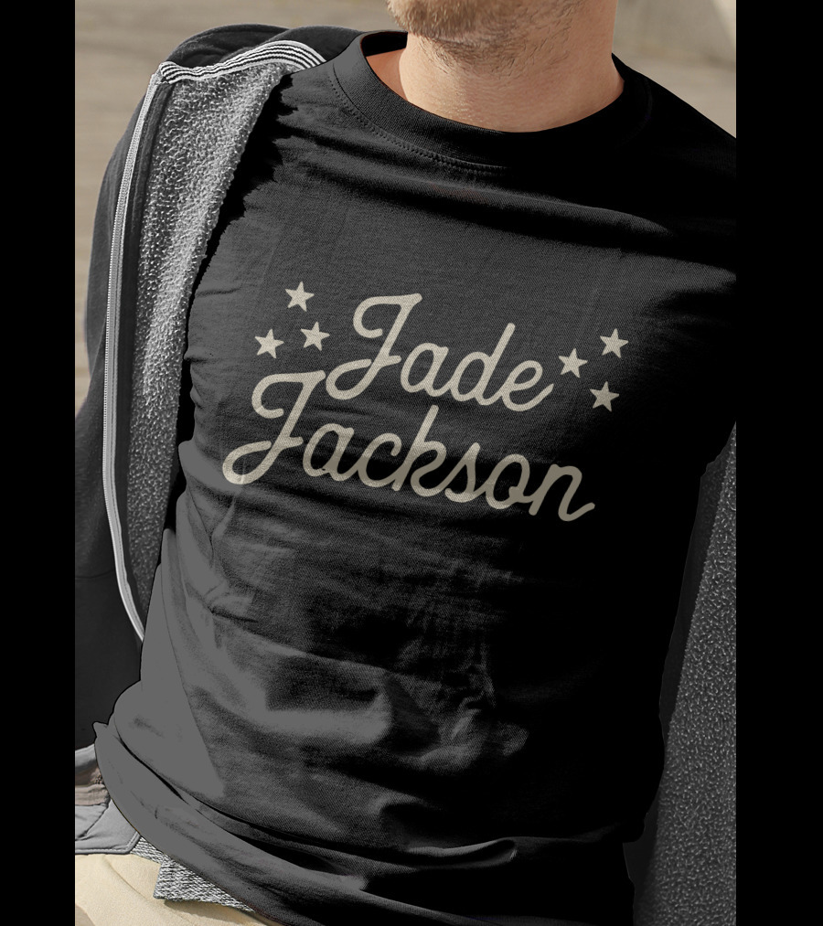 Jade Jackson Stars Script Merch T-Shirt