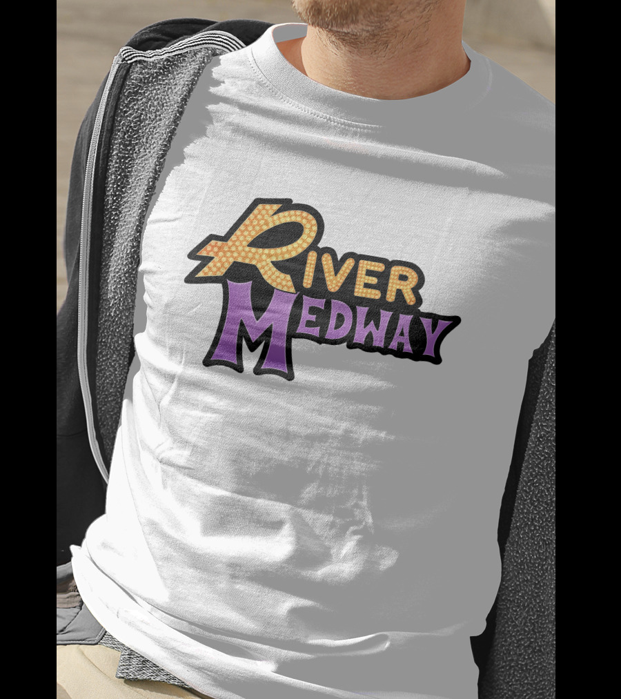 River Medway Merch Shop Bold Lettering T-Shirt