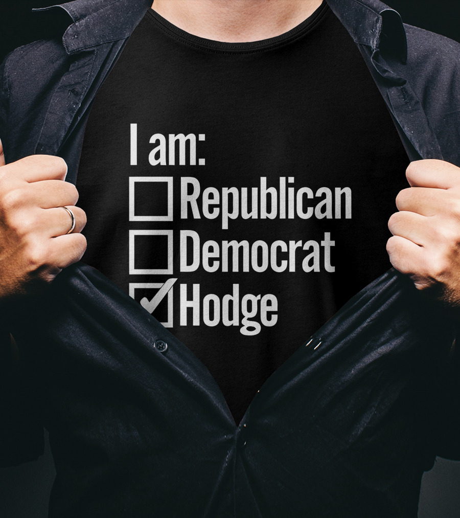 I Am Republican Democrat Hodge Hodgetwins T-Shirt