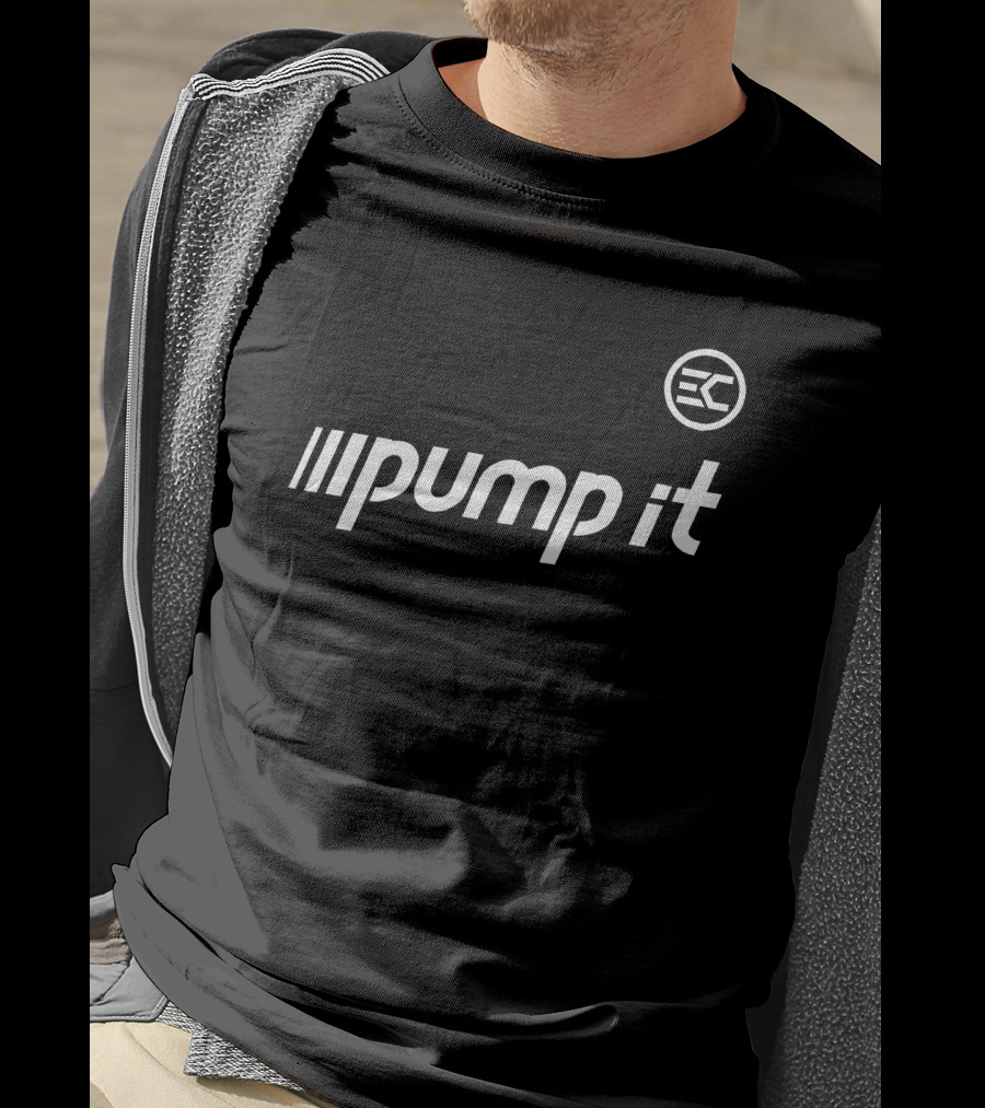 Pump It EC Logo Emblem T-Shirt
