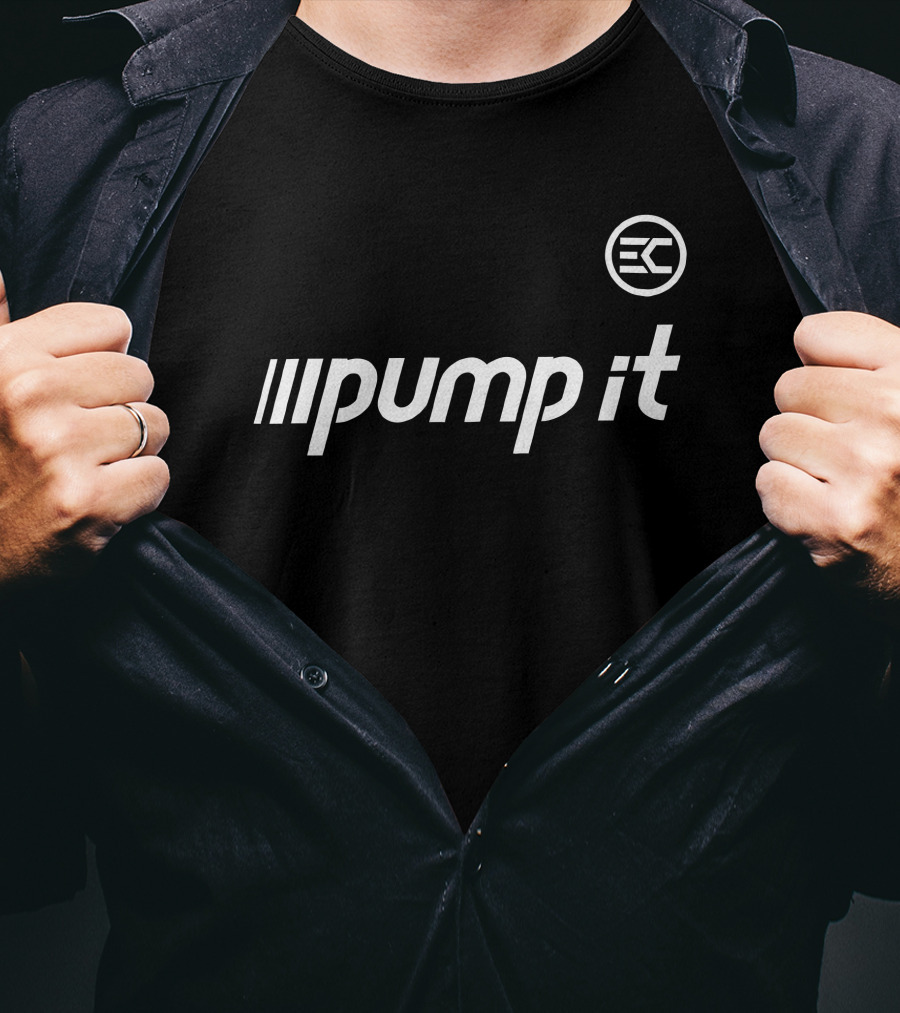 Pump It EC Logo Emblem T-Shirt