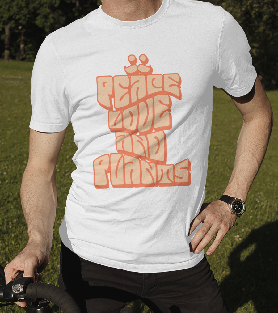 Peace Love And Plants Shop The Mumbo Jumbo Merch Store T-Shirt