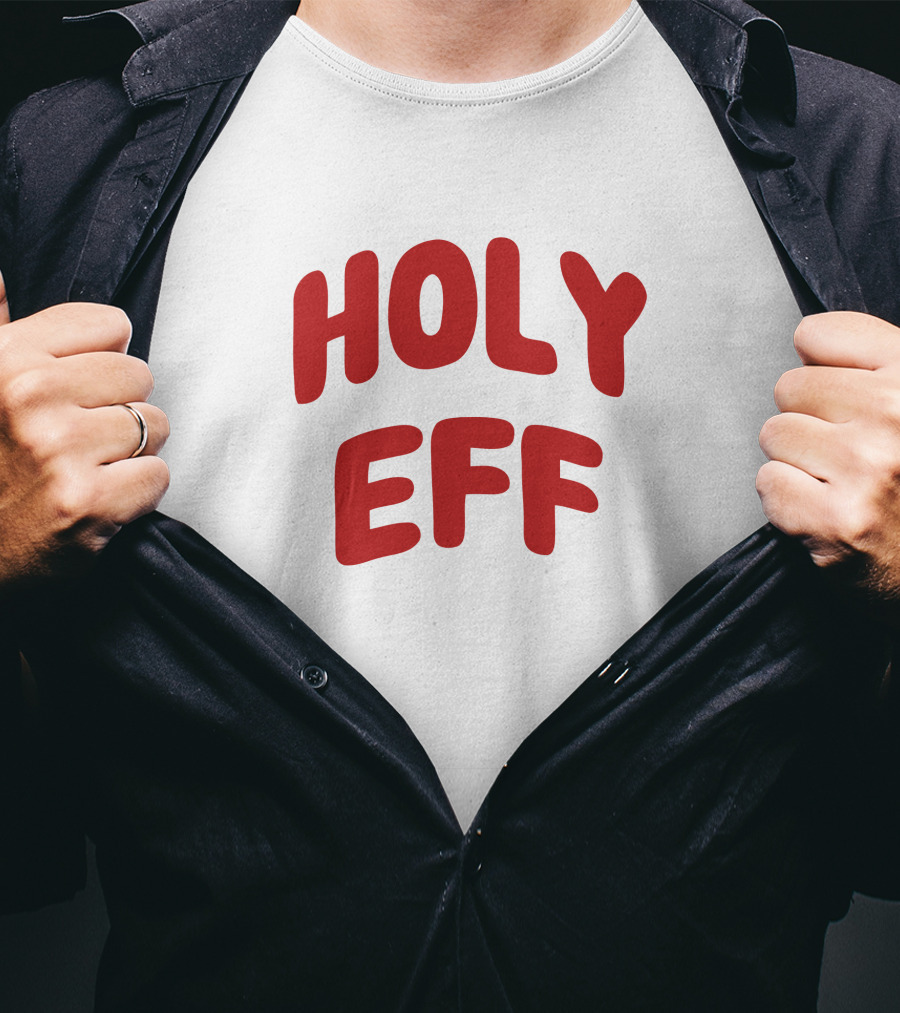 Holy Eff SinjinDrowning Meme Phrase Trend T-Shirt