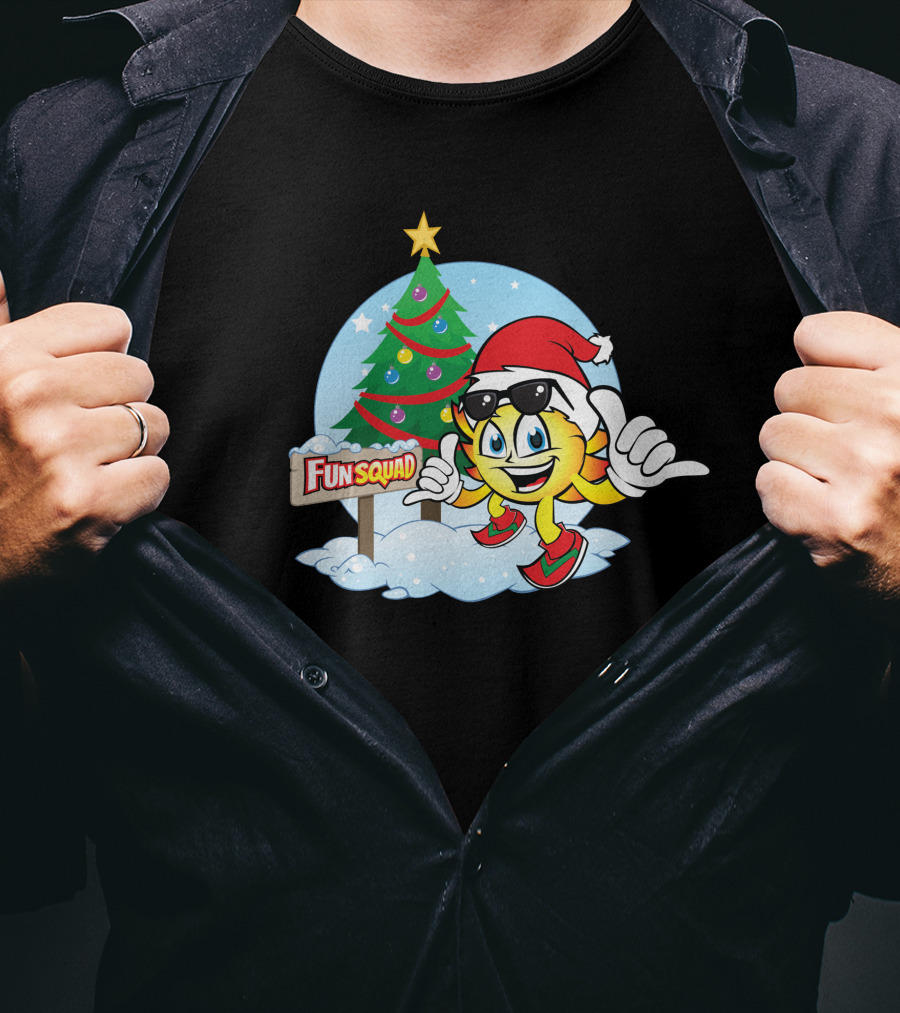Sunny Boy Christmas Fun Squad Santa T-Shirt