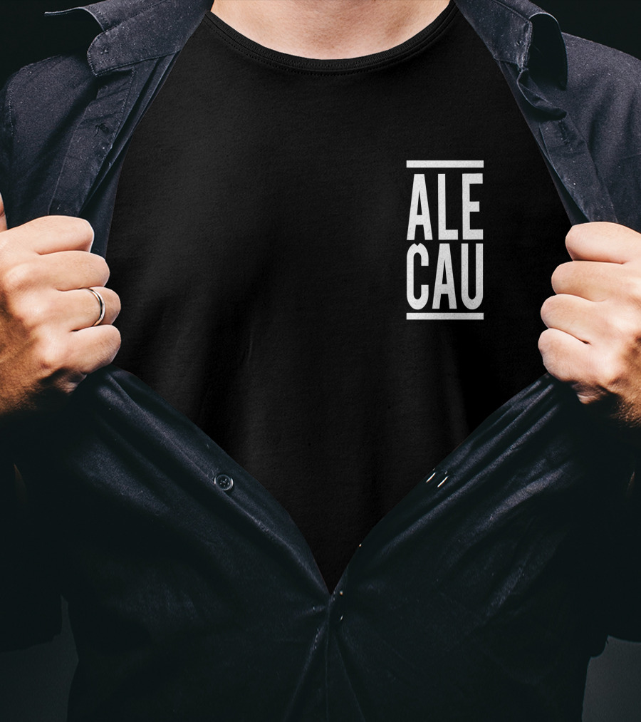 Duklock Alečau Gomerch Minimalist Text T-Shirt