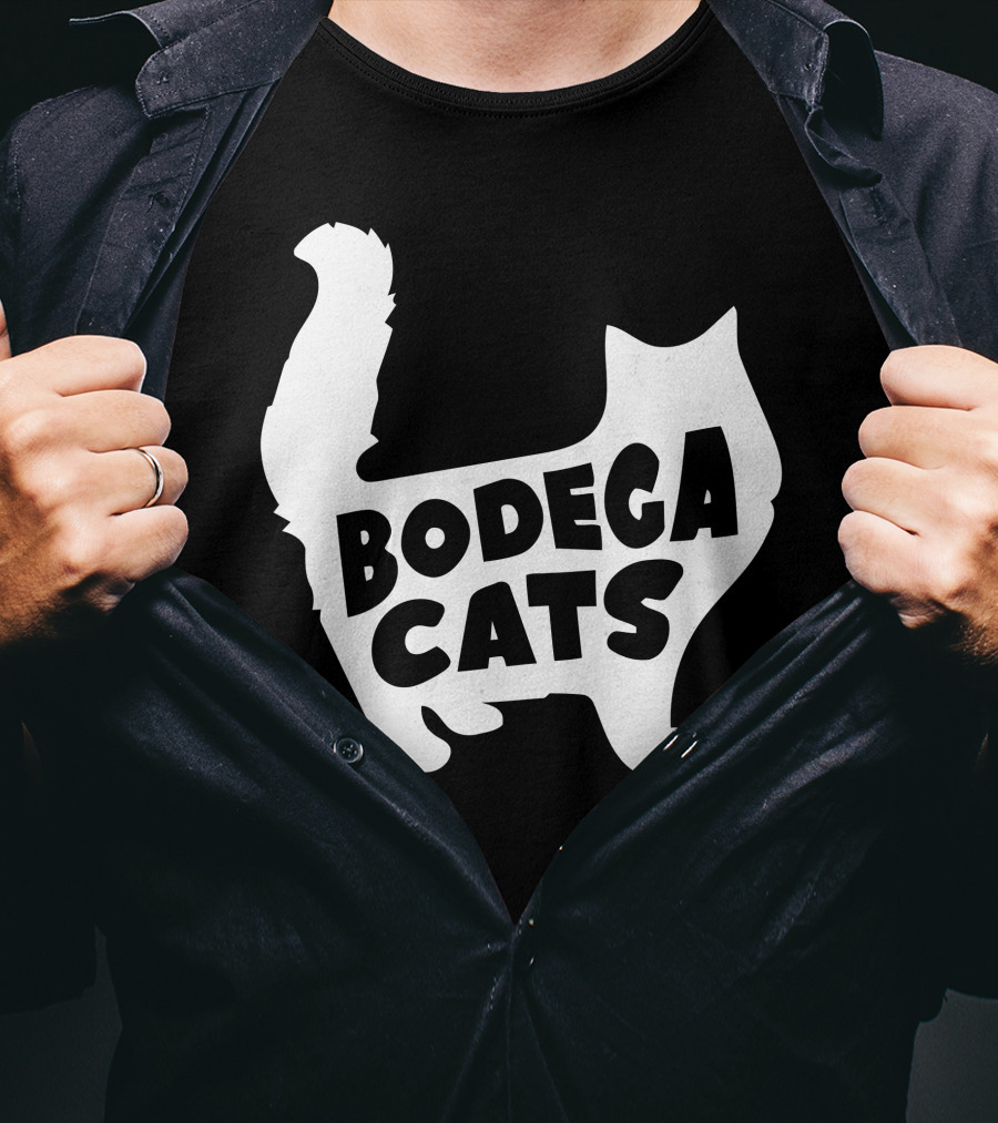 Bodega Cats Halloween Edition Feline T-Shirt