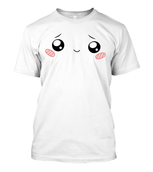 Shop The Lankybox Merch Store Cute Ghosty Kawaii Face T-Shirt