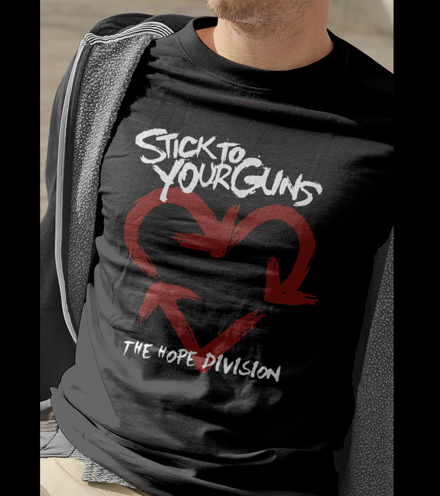 Stick To Your Guns The Hope Division Heart Arrow T-Shirt