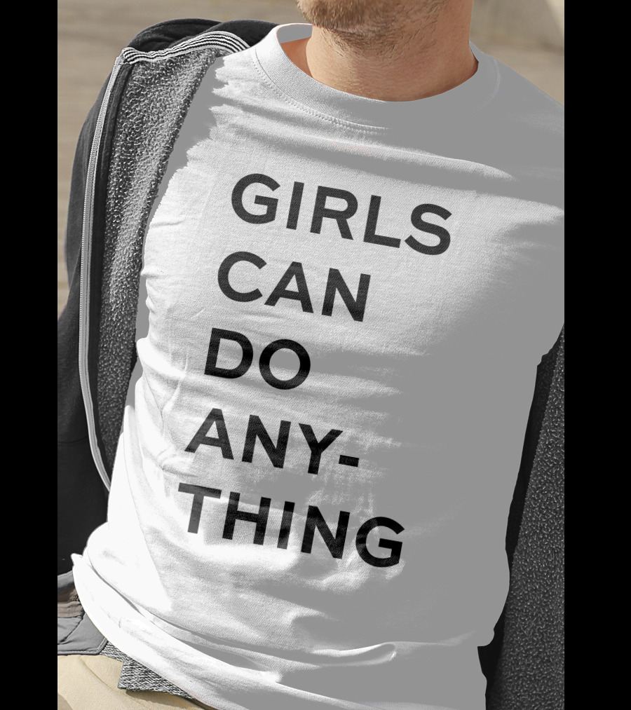 Girl Can Do Anything Girls Rock SB Amplify Women's History Month ZADIG&VOLTAIRE T-Shirt