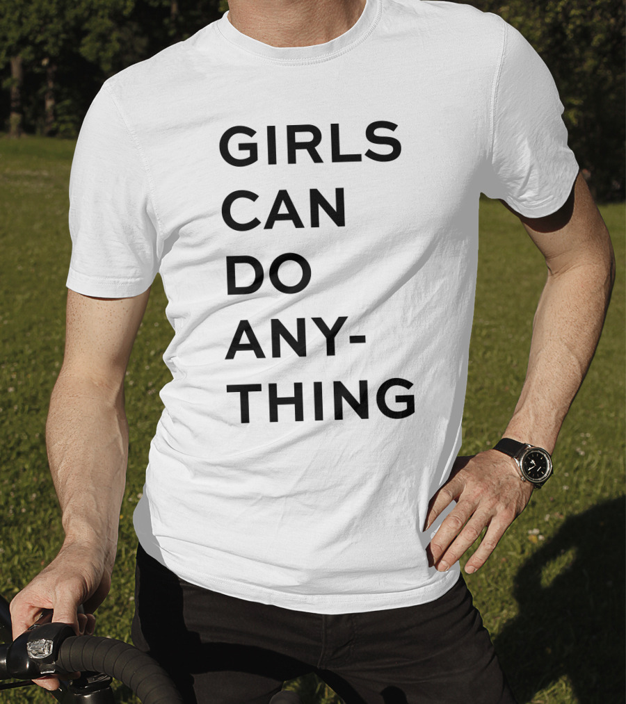 Girl Can Do Anything Girls Rock SB Amplify Women's History Month ZADIG&VOLTAIRE T-Shirt