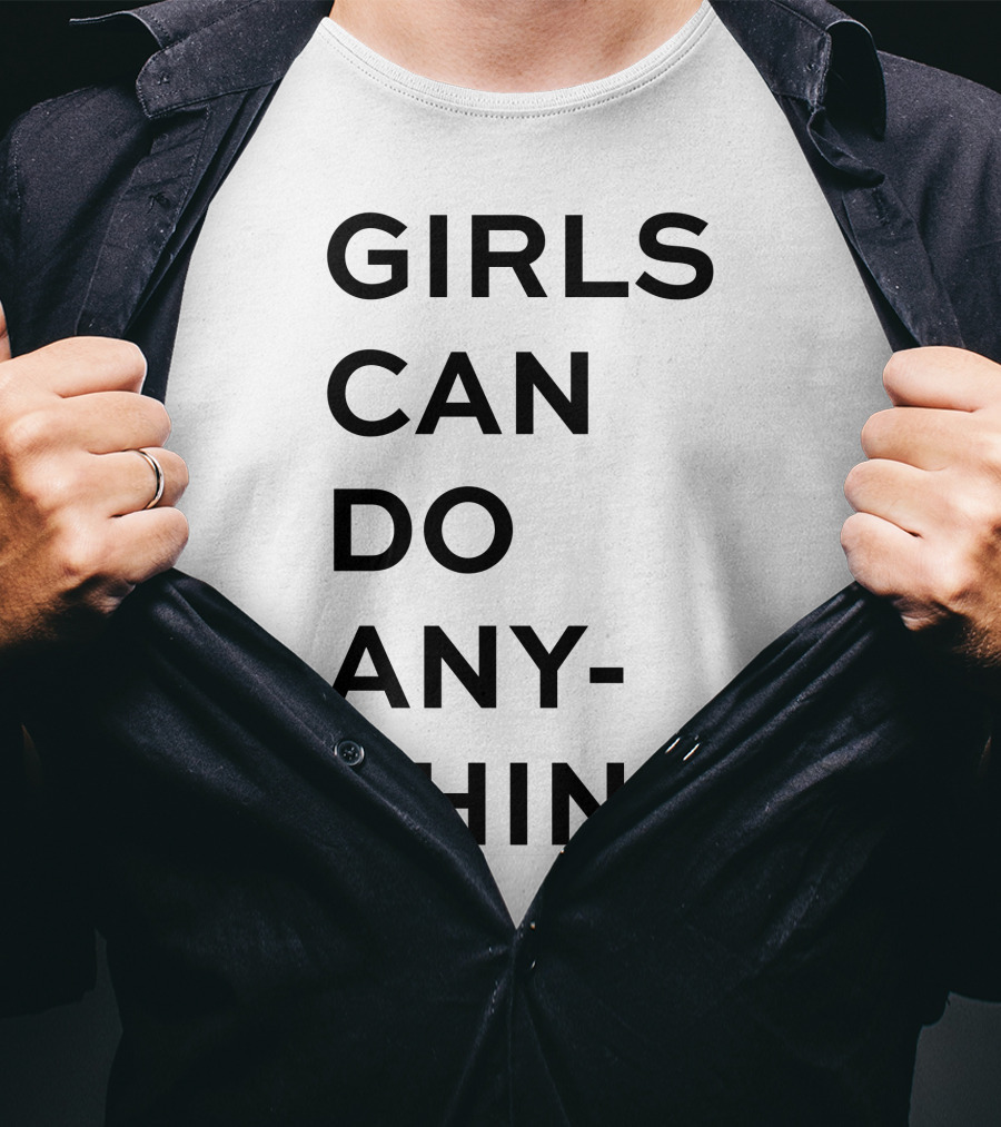 Girl Can Do Anything Girls Rock SB Amplify Women's History Month ZADIG&VOLTAIRE T-Shirt