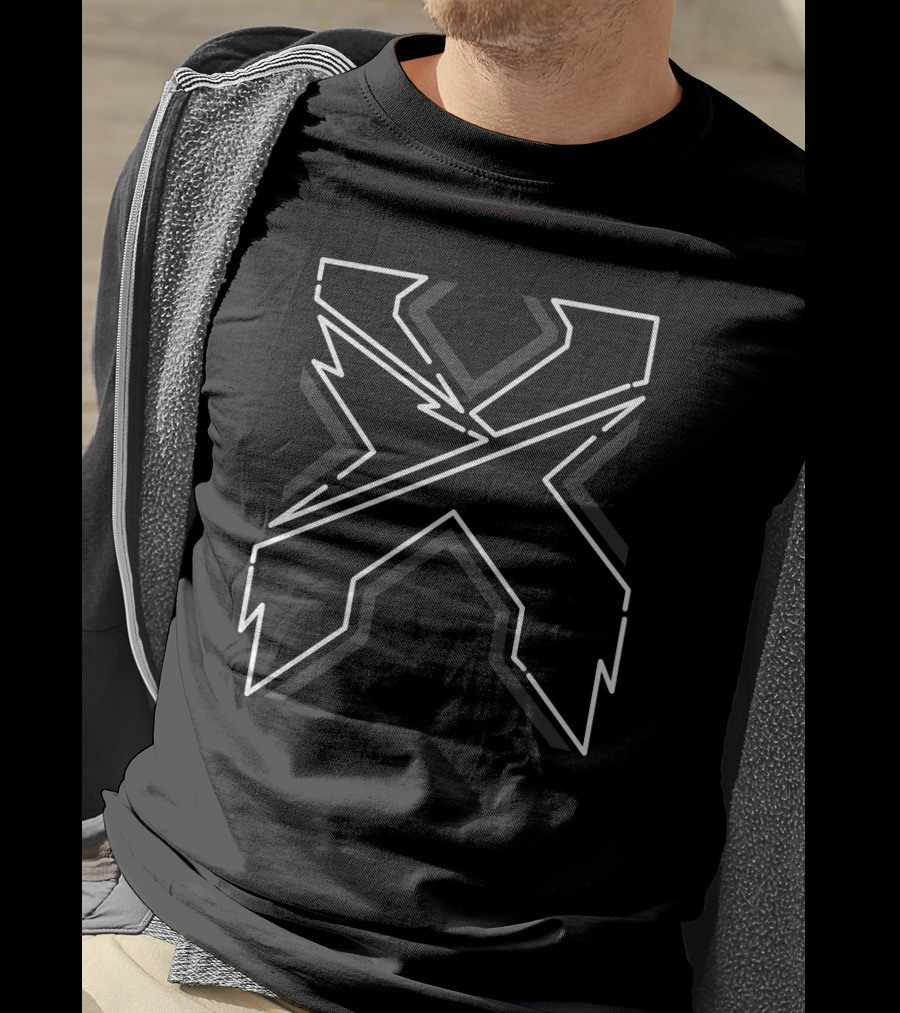 Excision Merch Store Laser Lines X T-Shirt