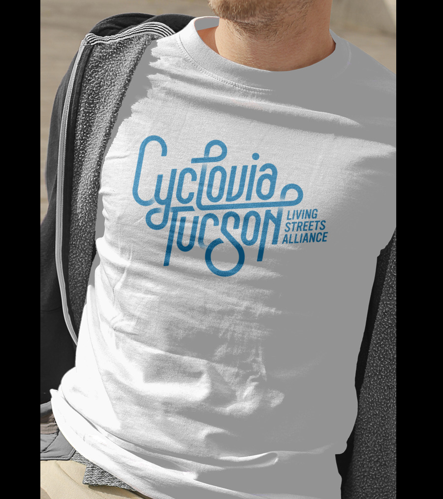 Cyclovia Tucson Living Streets Alliance Community Event T-Shirt