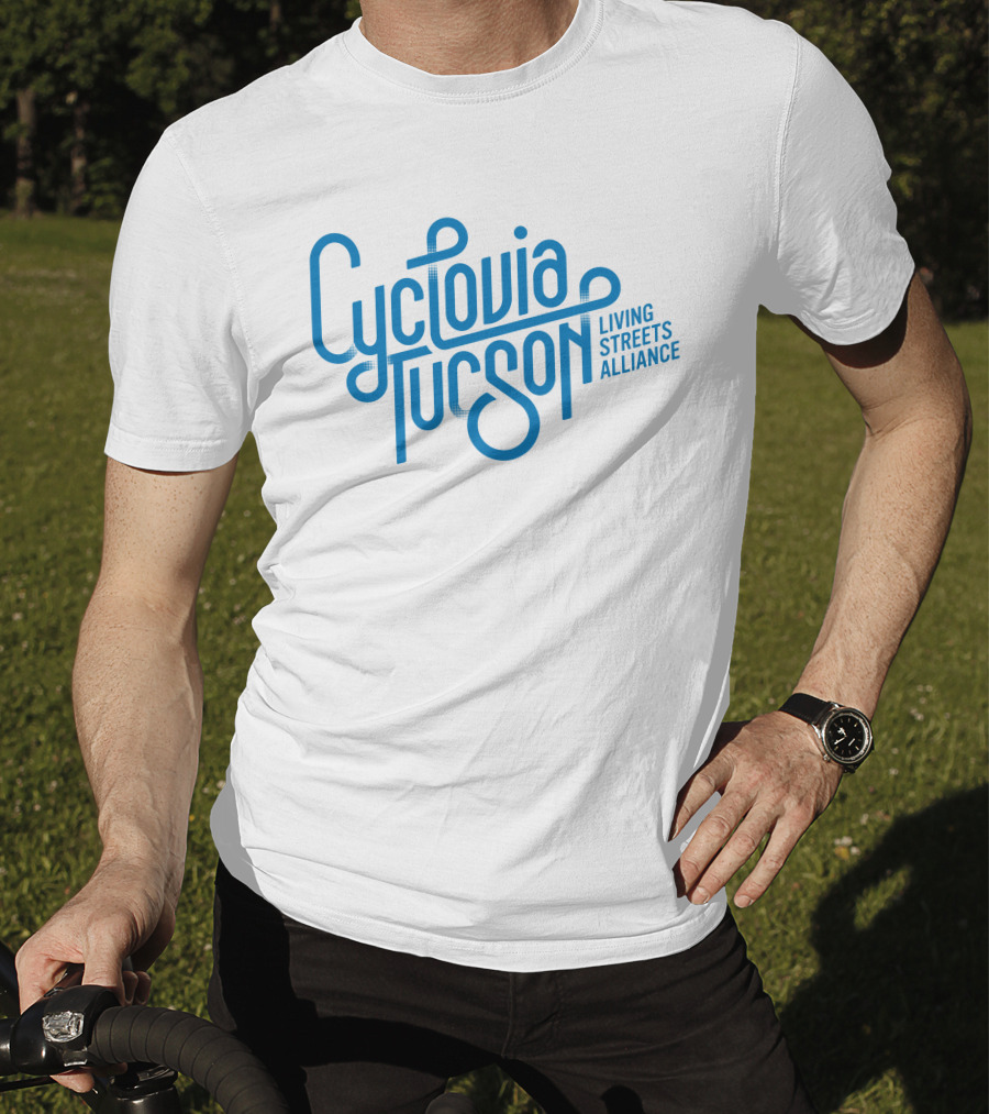 Cyclovia Tucson Living Streets Alliance Community Event T-Shirt