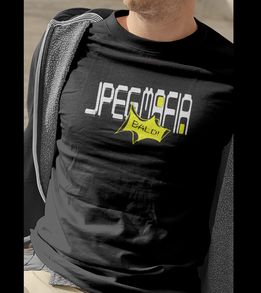 Jpegmafia Merch Jpegmafia Bald Peggy Bald Comic T-Shirt