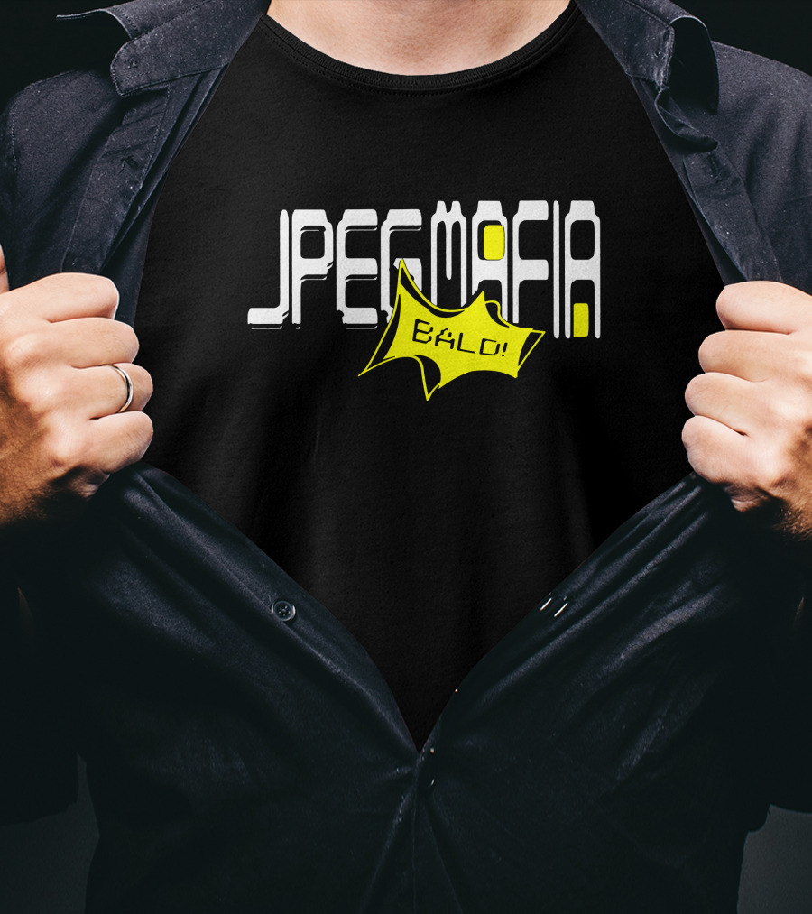 Jpegmafia Merch Jpegmafia Bald Peggy Bald Comic T-Shirt
