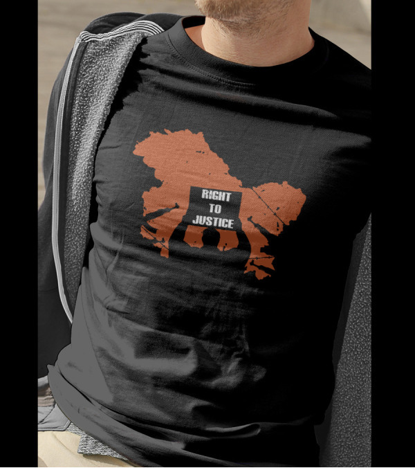Genocide The Kashmir Files Right To Justice Map Protest Akshay Dhanak T-Shirt