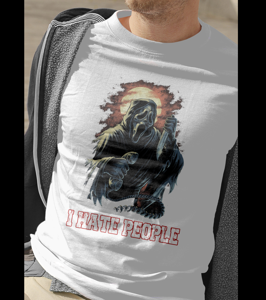 Ghostface I Hate People T-Shirt