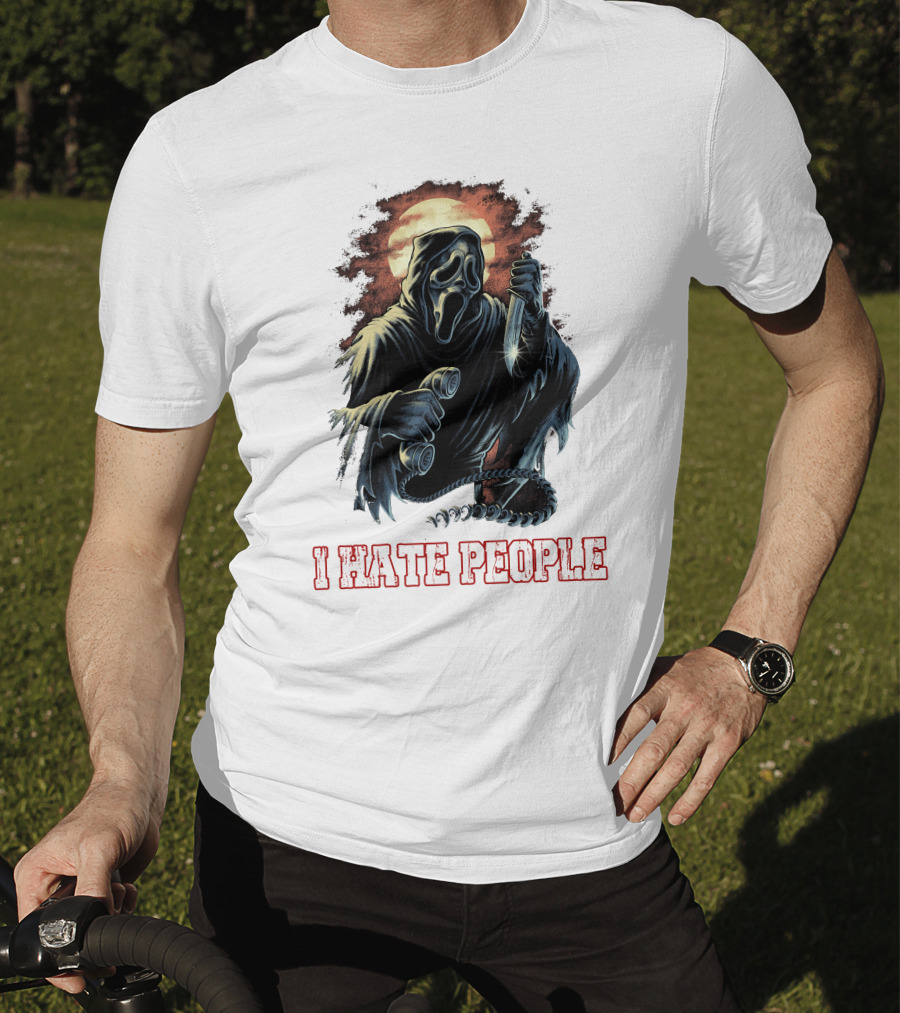 Ghostface I Hate People T-Shirt