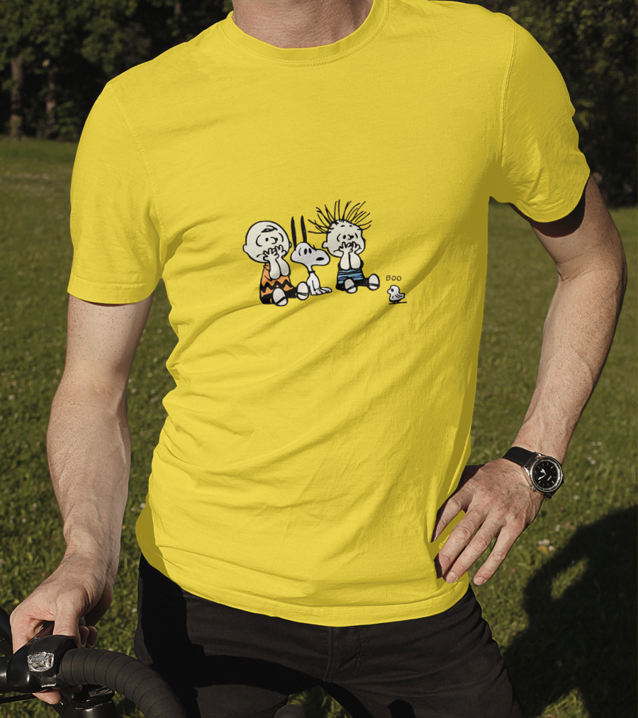 Snoopy Boo Peanuts Charlie Brown Woodstock Collection T-Shirt