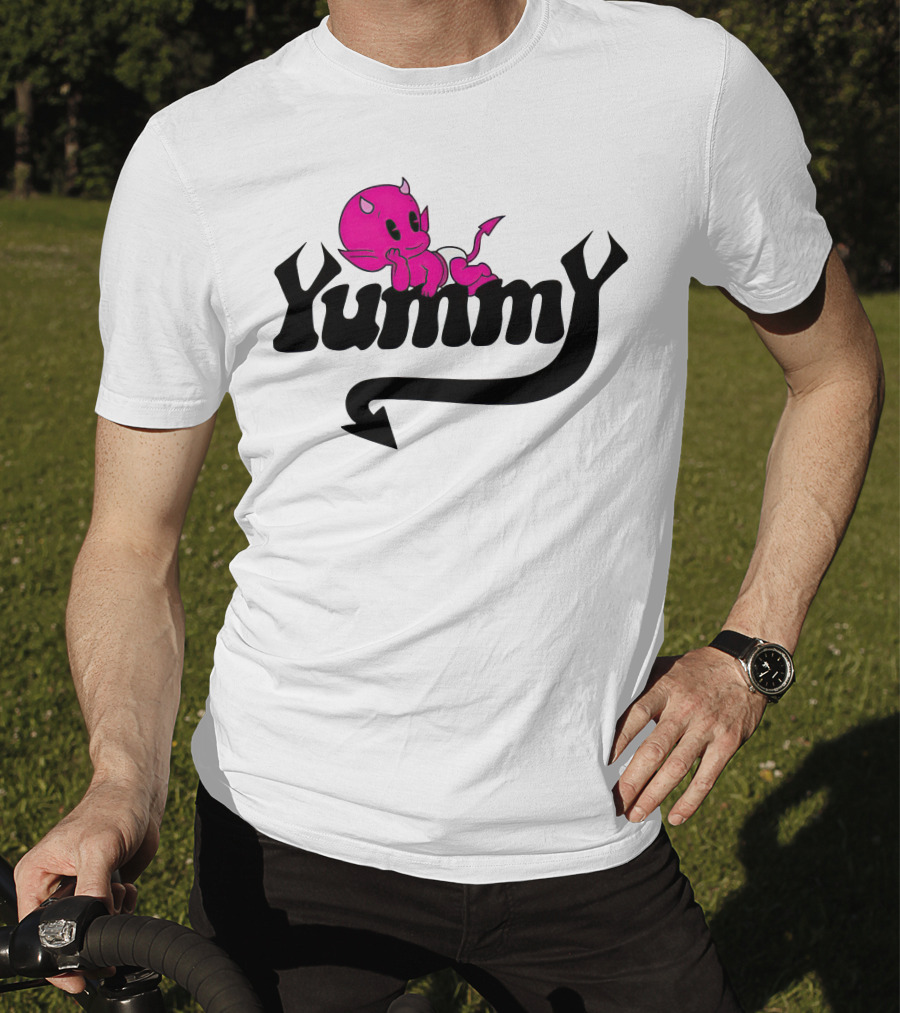 Yummy Pink Devil Tara Yummyy Merch T-Shirt