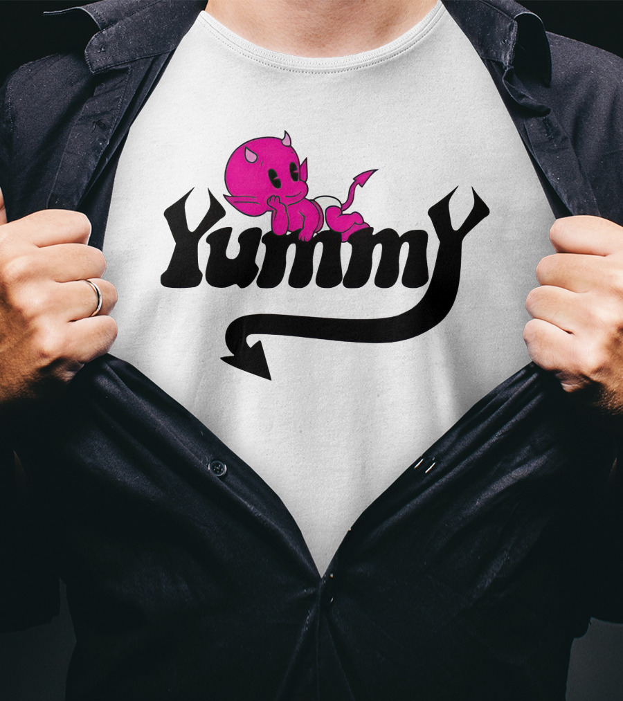 Yummy Pink Devil Tara Yummyy Merch T-Shirt