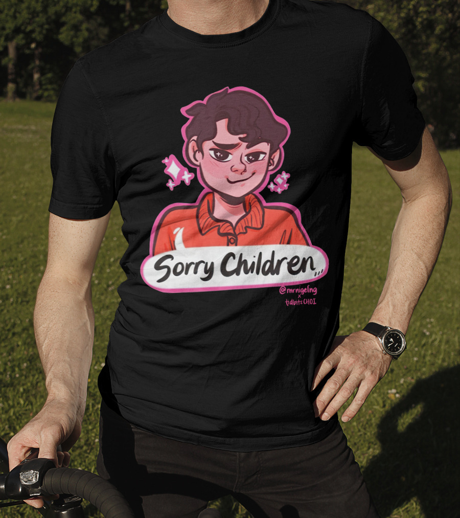 Sorry Children Uncle Roger Merch By MrNigelNG X TidbitsCHOI T-Shirt