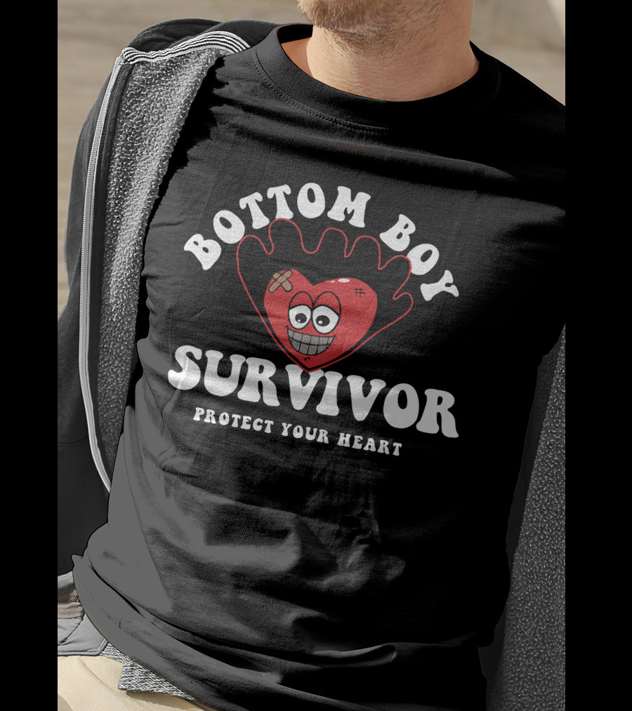 Bottom Boy Survivor Protect Your Heart T-Shirt