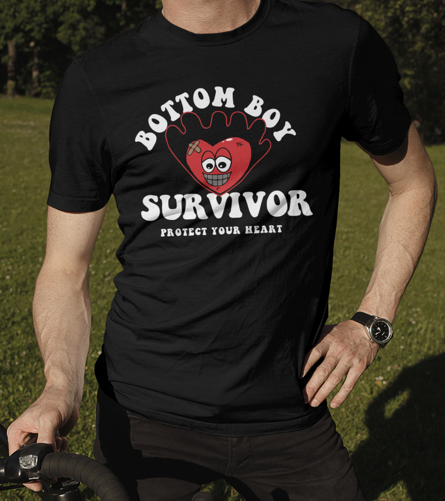 Bottom Boy Survivor Protect Your Heart T-Shirt