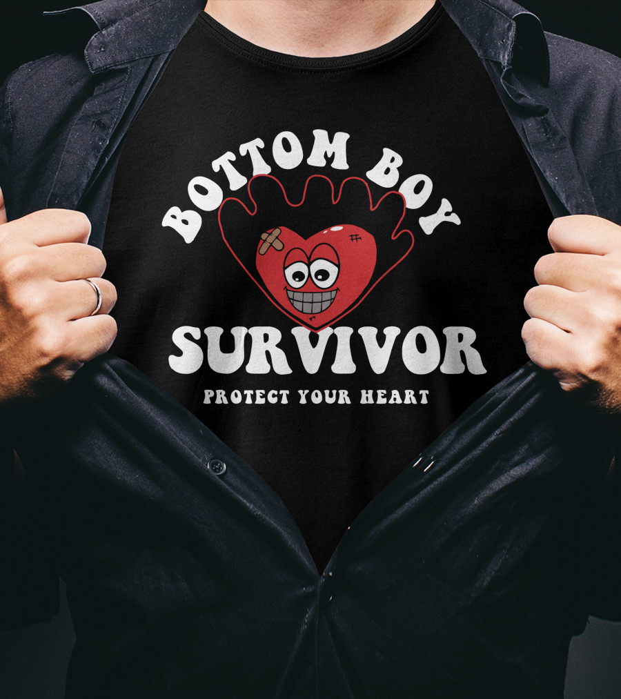 Bottom Boy Survivor Protect Your Heart T-Shirt