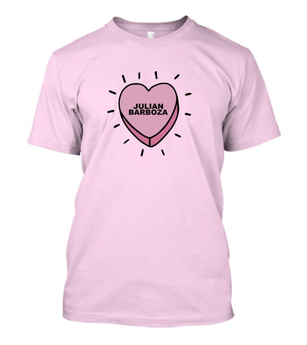 JULIAN BARBOZA HEART T-Shirt