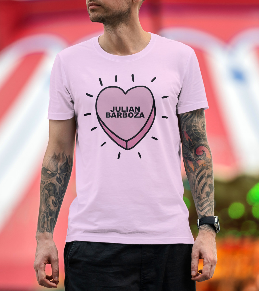 JULIAN BARBOZA HEART T-Shirt