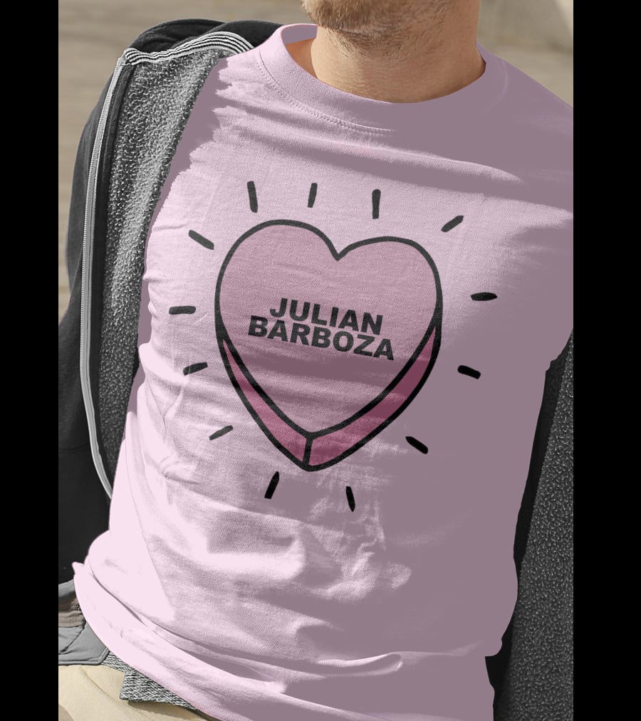 JULIAN BARBOZA HEART T-Shirt
