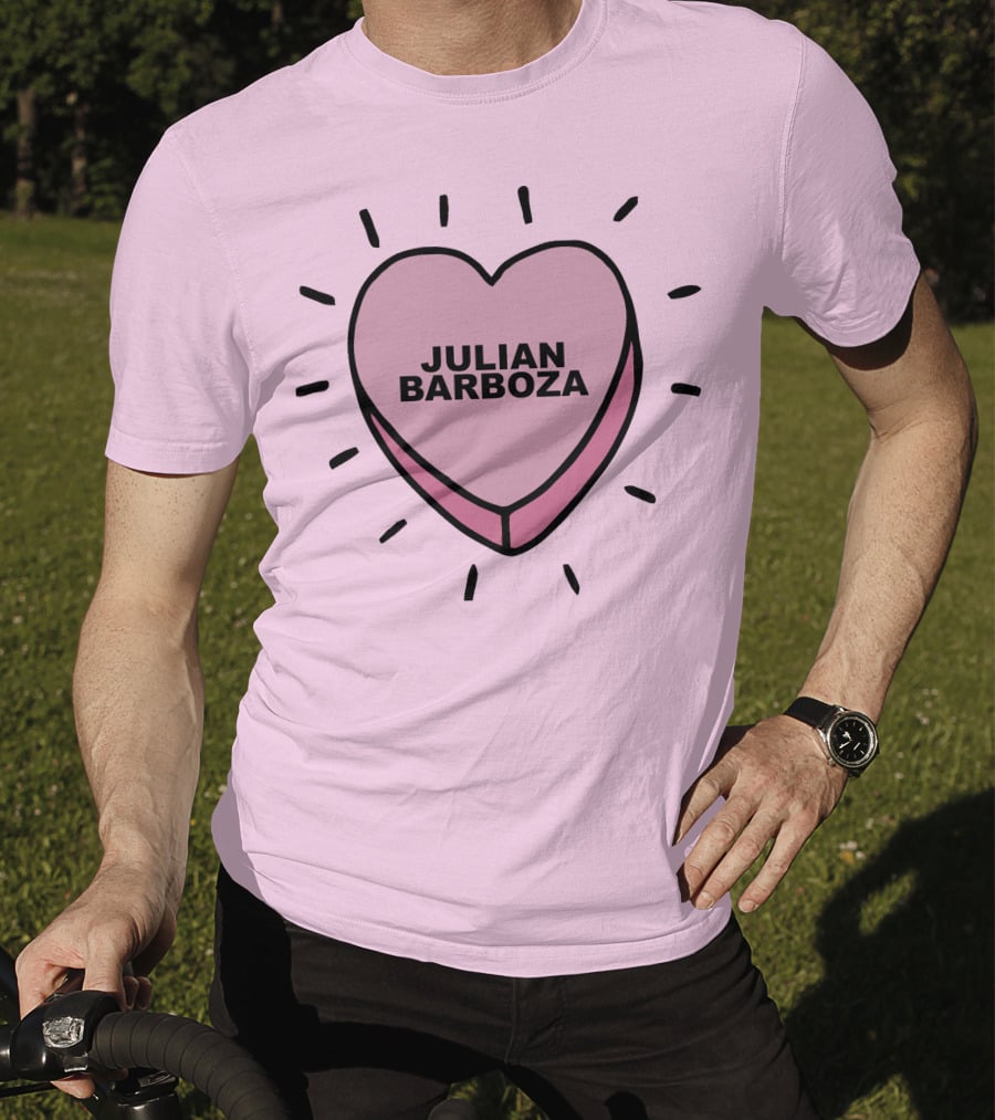 JULIAN BARBOZA HEART T-Shirt