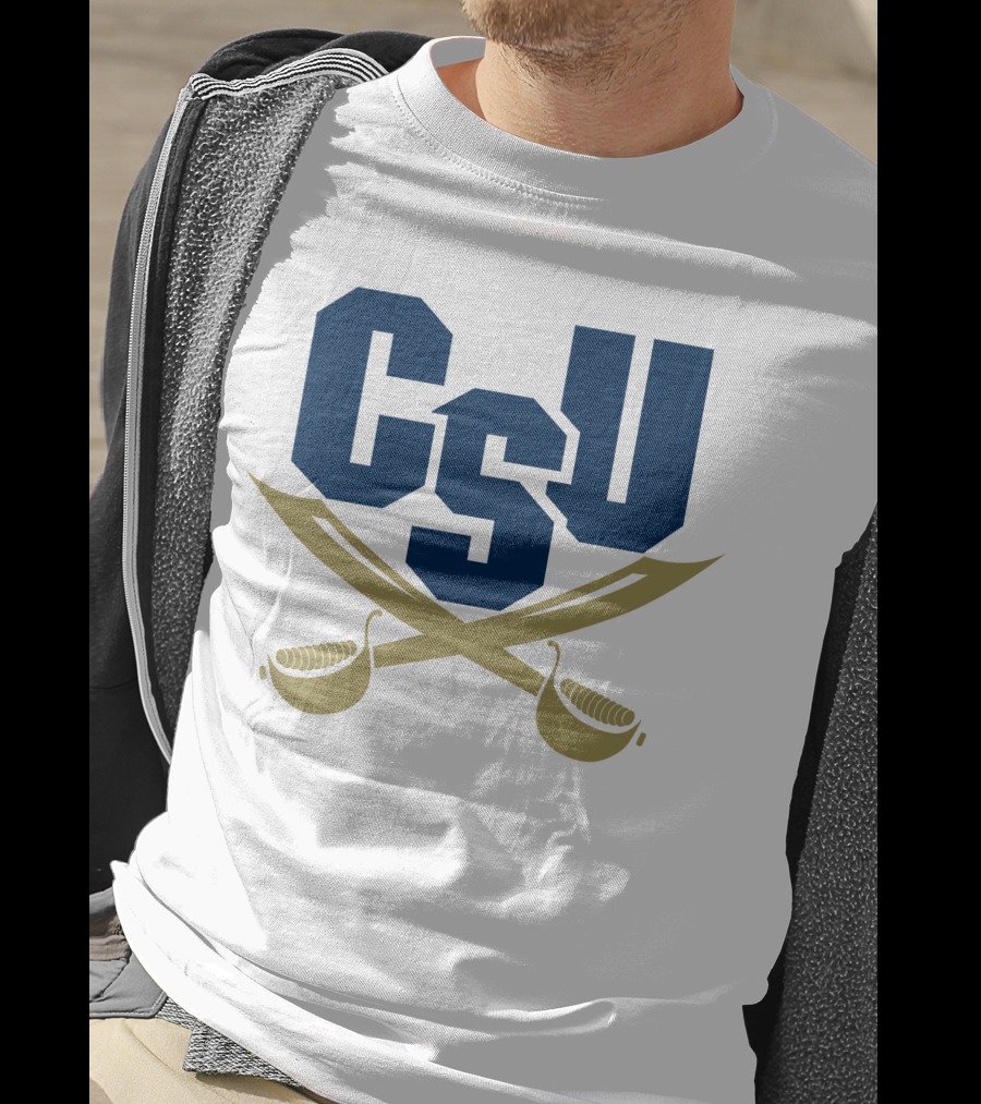CSU Buccaneers Crossed Sabers T-Shirt