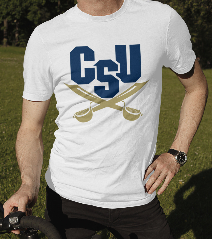 CSU Buccaneers Crossed Sabers T-Shirt