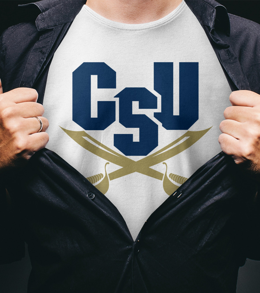 CSU Buccaneers Crossed Sabers T-Shirt