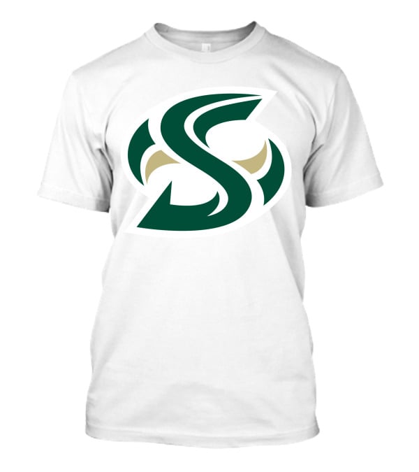 Sacramento State Hornets Logo Green Gold S T-Shirt