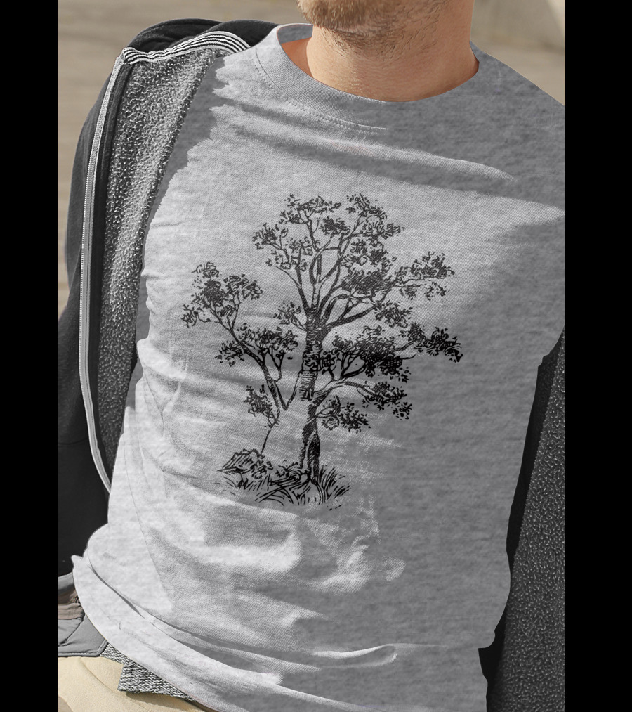 Baobab Tree Sketch T-Shirt