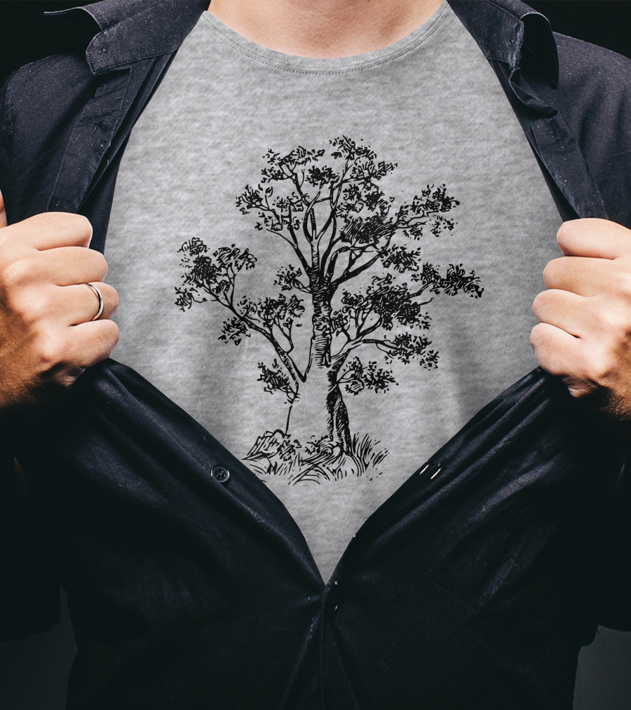 Baobab Tree Sketch T-Shirt
