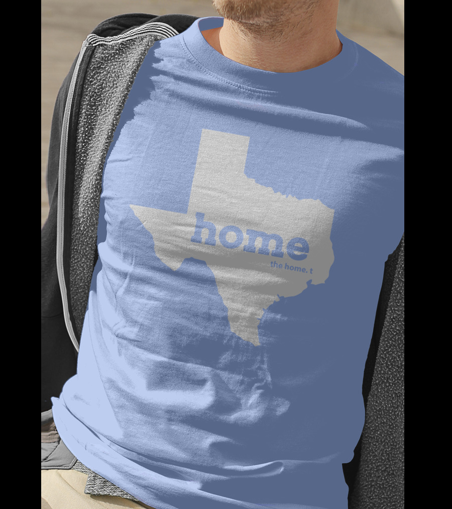 Home Shark Tank Texas State Silhouette The Home T T-Shirt