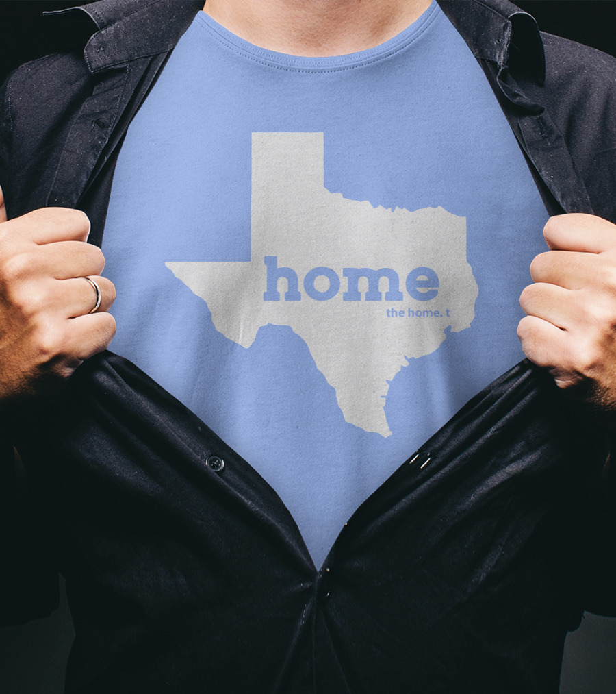 Home Shark Tank Texas State Silhouette The Home T T-Shirt