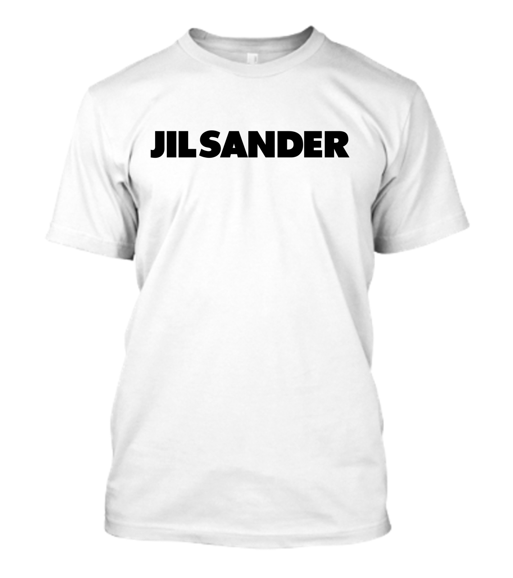 Jil Sander Bold Text Minimalist T-Shirt