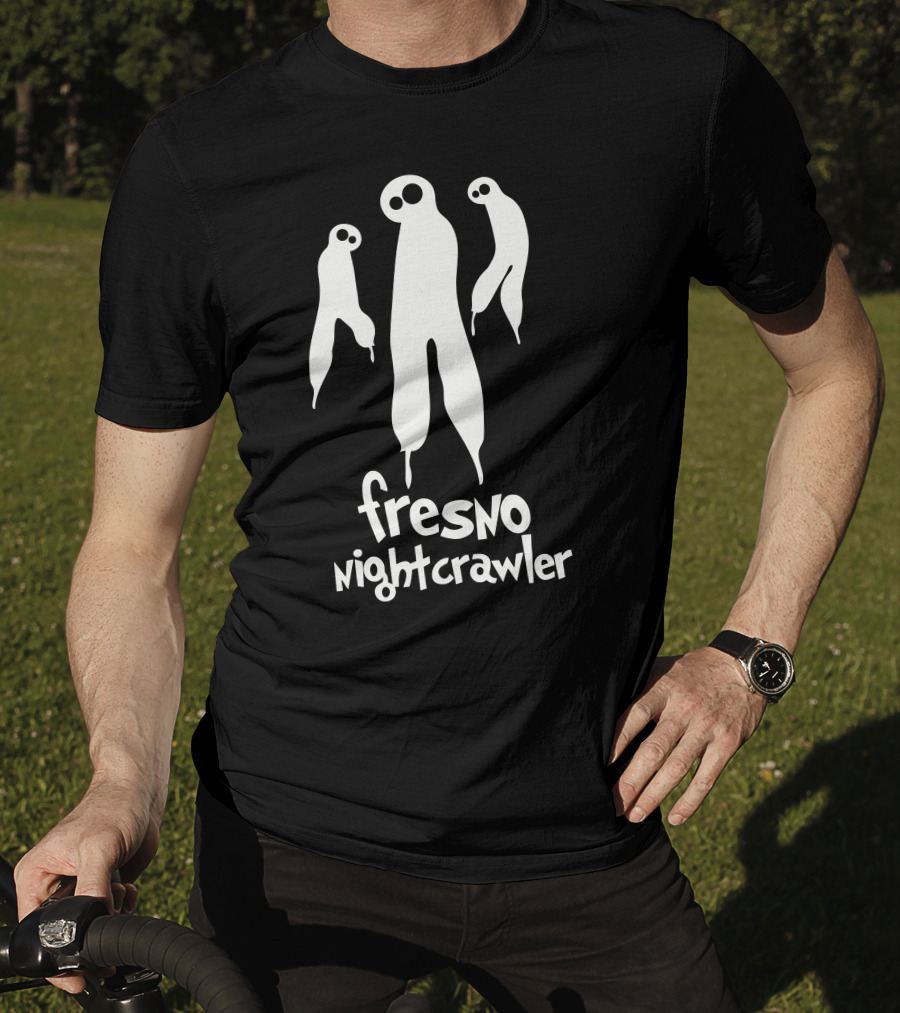 Fresno Nightcrawler Cryptid Silhouette Trio T-Shirt