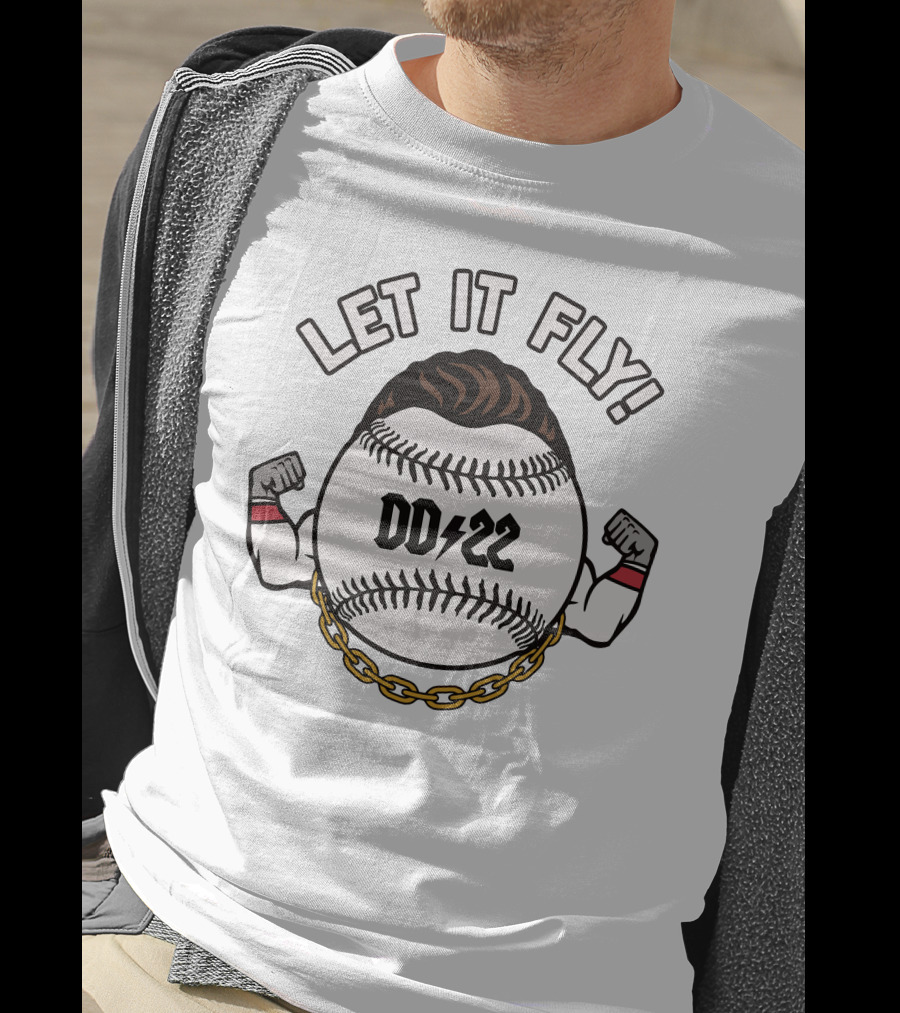 LET IT FLY DD22 Baseball T-Shirt